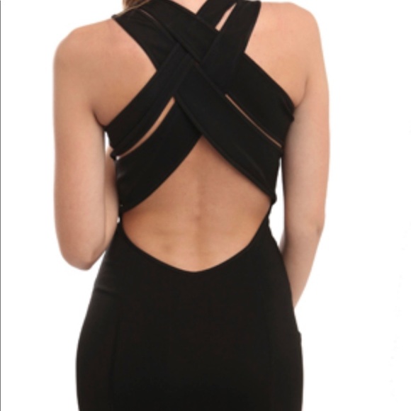 Alexander Wang Size 10 Black Zipper Mini Dress NWT - Picture 5 of 5